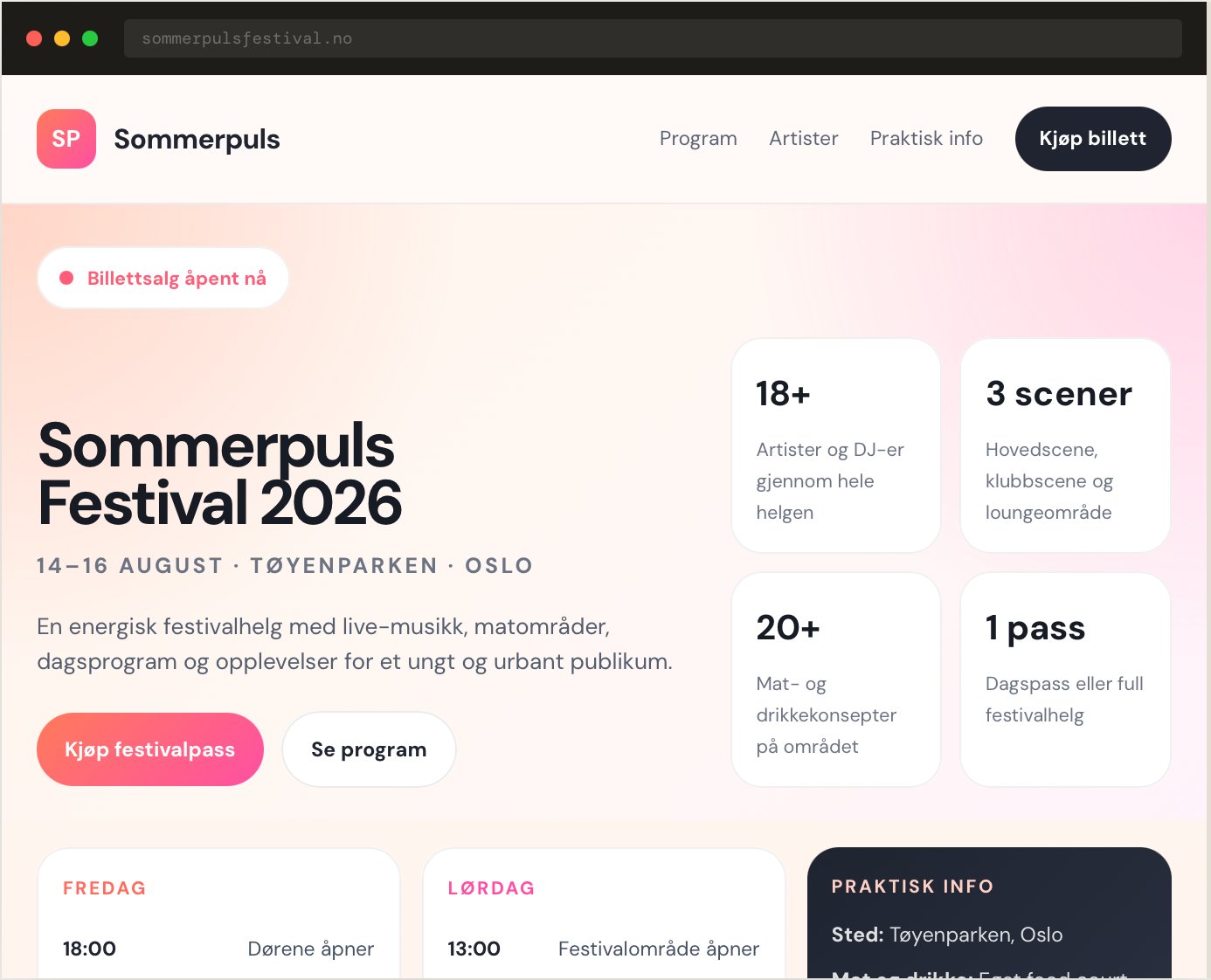 sommerpulsfestival.no